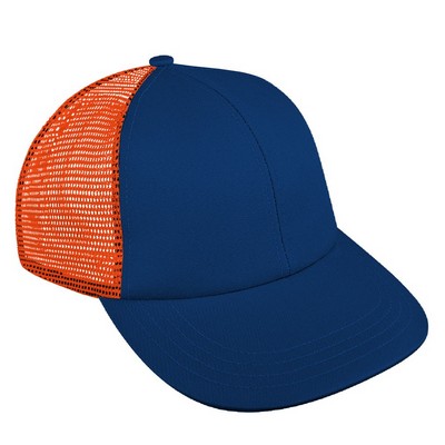 Contrast Mesh Back Brushed Front Velcro® Lowstyle Hat