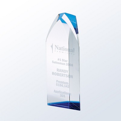 Large Virtue Tower Crystal Award