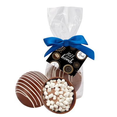 New Years Mega Hot Chocolate Bomb Mug Stuffer - Milk Chocolate