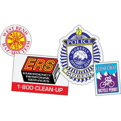 White Reflective Decal (94 to 116 Square Inch)