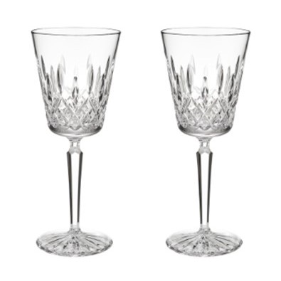 Waterford® 11.5 Oz. Lismore Tall Medium Goblet Glass (Set of 2)