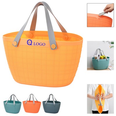 Portable Plastic Household Multi-function Basket