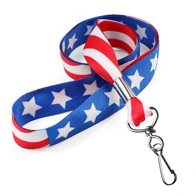3/4" Full Color Lanyard