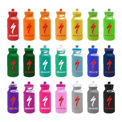 Road Rebel 20oz Bike Bottle - Colors w/Push-Pull Lid