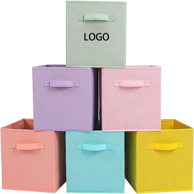 Fabric Storage Bins Foldable Cube Baskets