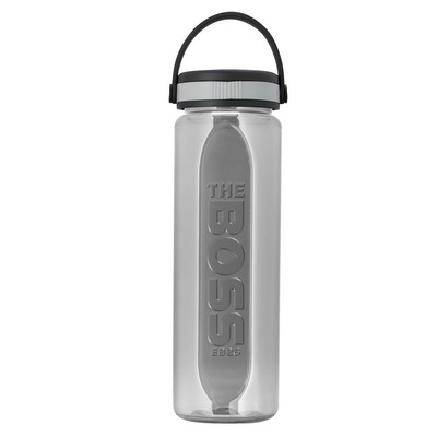 Garyline® Boss Embossed RPET Bottle with Grip Lid - 26 oz.