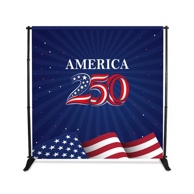 8' x 8' Custom Backdrop Graphic (Double sided)