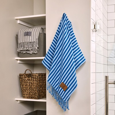 Amalfi Fringed Towel (Laser Patch)