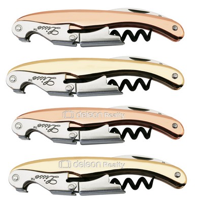 Lisse™ Waiters Corkscrew w/Fully Plated Handle