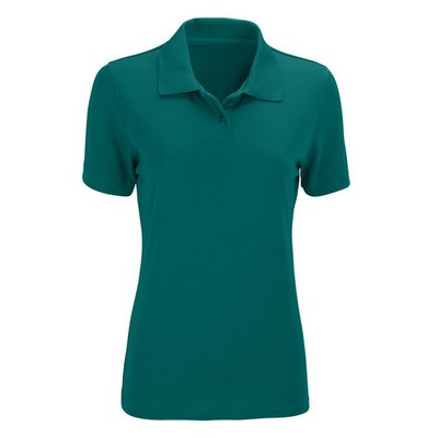 Vansport Ladies Omega Solid Mesh Tech Polo