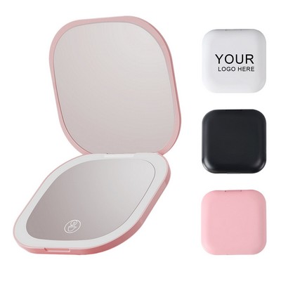 ABS Foldable LED Makeup Mirror