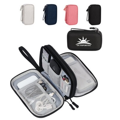 Waterproof Travel Organizer Bag for Electronics & Accessories