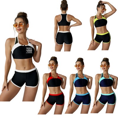 Women's 2pcs Athletic Swimsuit