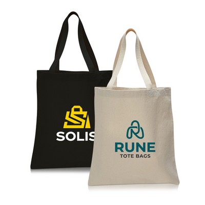 Zippered Heavyweight Promotional Canvas Tote