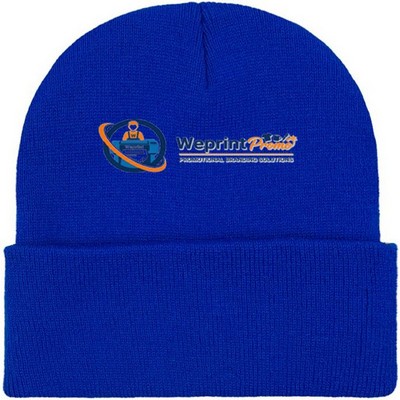 Knitted Cuffed Beanie