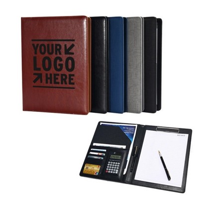 A4 Portfolio With Calculator