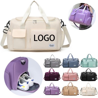 Large Capacity Waterproof Crossbody Shoulder Gym Bag