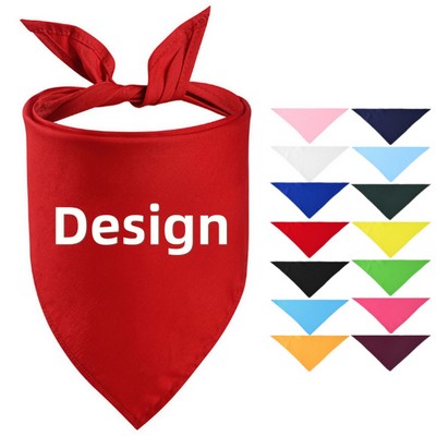Small Pet Triangle Bandana