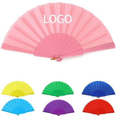 Professional 13" Reinforced Folding Kung Fu Fan For Martial Arts
