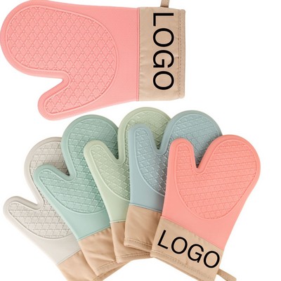 Heat Resistant Silicone Non Slip Oven Mitt
