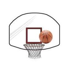 Basketball Goal Mighty Mini Magnet