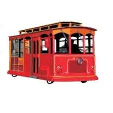 Cable Car Lapel Pin