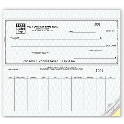 Draft Voucher Checks (2 Part)