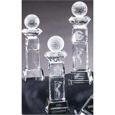 Golf Diamond Topper Award - Small