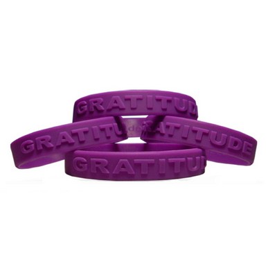 Custom Silicone Embossed Wristband