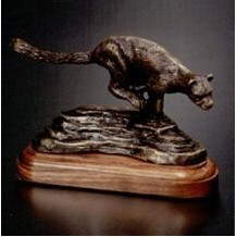 Medium Top Speed Cheetah Sculpture