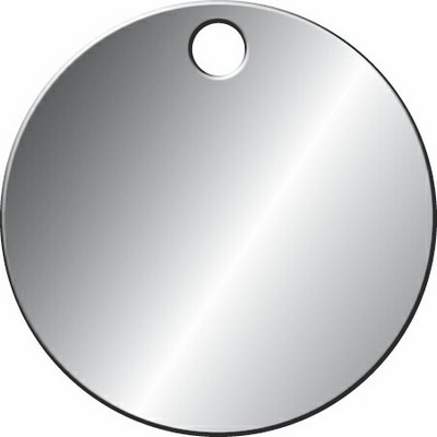 Stock Metal Blank Tags Aluminum (1 1/2" dia.)