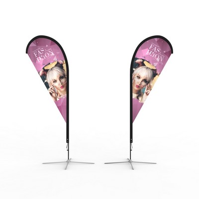 7' Double Sided Teardrop Banner