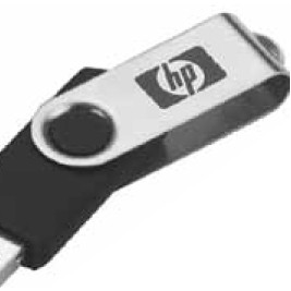 8 GB Swivel USB Flash Drive w/Key Chain (3.0 Speed)