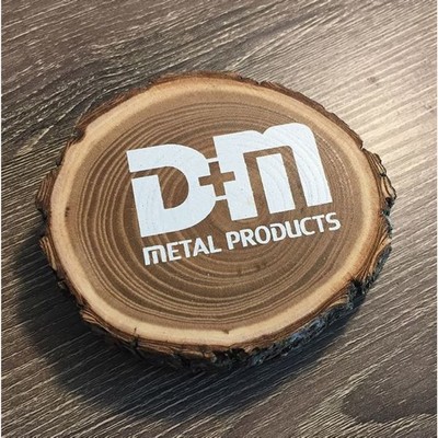 Bark Edge Elmwood Coaster