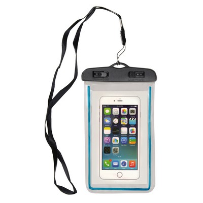 Waterproof Cell Phone Pouch w/Lanyard