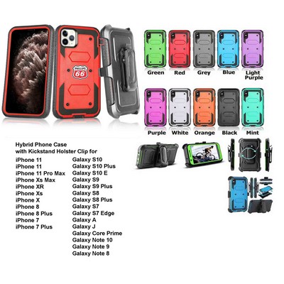iBank ® Shockproof Case works with Galaxy A10e/A15/A16/A23/A32/A52 + Screen Protector