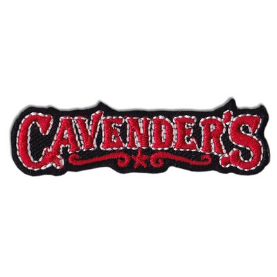 2" Embroidered Emblem w/50% Thread Coverage