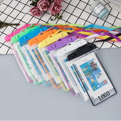 Pvc Waterproof Fluorescence Phone Bag/Pouch 8 1/4" L x 4 3/8" W