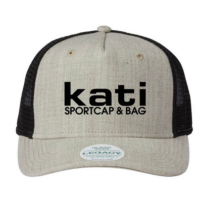 Legacy® Roadie Five-Panel Trucker Cap (Blank)