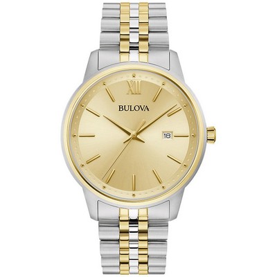 Bulova® Corporate Exclusive Men's Classic Two Tone Gold Watch