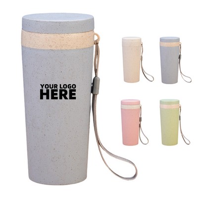10 Oz. Wheat Straw Water Bottle