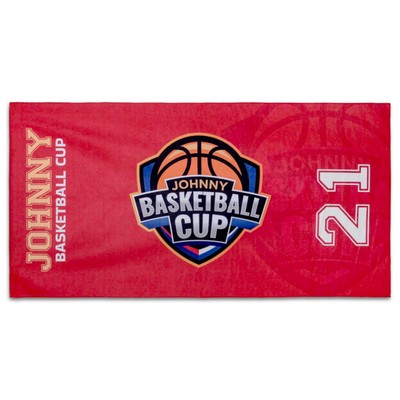 Full Color Economy Beach Towel - 30 X 60"