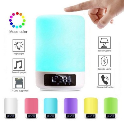 Bedside Lamp w/Bluetooth Speaker