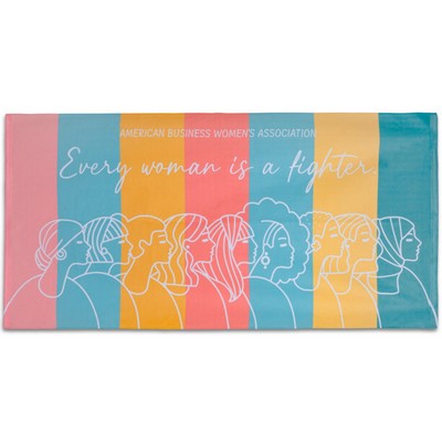 Full Color Premium Beach Towel - 30 X 60"