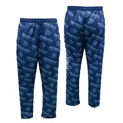 Women's Lightweight Smooth Polyester Pocket Pants with Fleece Backing
