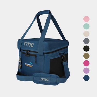 28-Can RTIC® Soft Pack Insulated Cooler Bag w/ Bottle Opener 13" x 12"