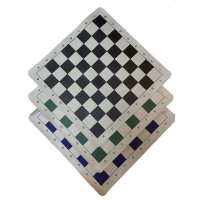 Tournament Roll Up Vinyl Chess Board - 14"