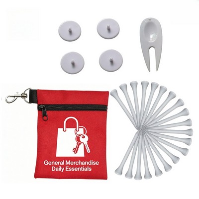 Golf Zipper Pack Gift Sets