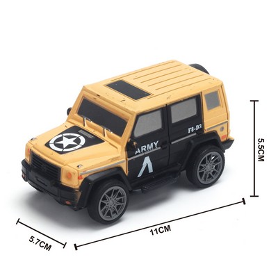 1:43 Slide Military Vehicle Off-Road Vehicle