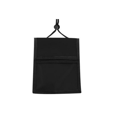 5.50" W x 7.00" H - 3-Pocket Credential Wallet (Blank)